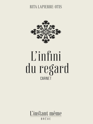 cover image of L'infini du regard